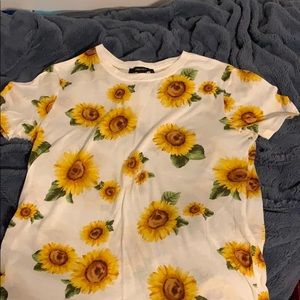 Forever 21 Sunflower Shirt